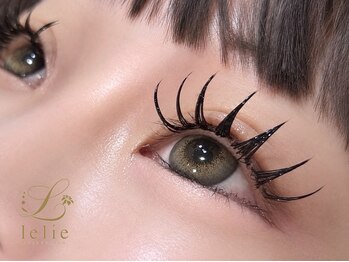 レリーアイラッシュ(lelie eyelash)の写真/【住吉徒歩３分】つけ放題メニュー有！バインドロック/ボリュームラッシュ/Wフラット等◎華やかな目元に♪