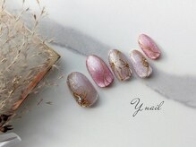 ワイネイル(Y.nail)/キラキラ和柄デザイン