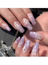 ライフ セカンド(LIFE2nd)/ハイビスカスネイル