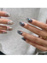 アンネ 千葉中央店(ANNE)/white × navy