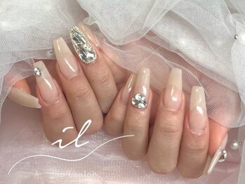 イル 神戸店/ベージュ×ワンホン