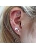 お試し耳つぼジュエリー2個