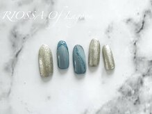 リオッサ オブ ラグーン(RIOSSA of Lagoon)/マグネット×フラッシュネイル