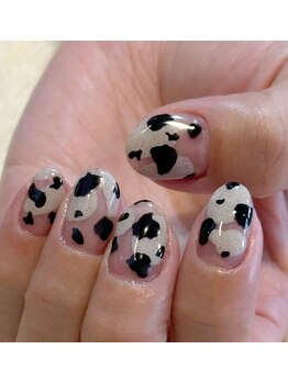 くすみカラーネイル