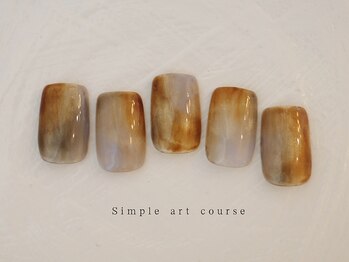 エン ダイカンヤマ(En'e daikanyama)/定額/シンプルアートコース♪