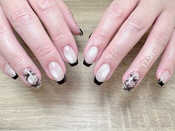 エルシ(ELSH)/チェックネイル