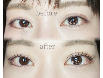 プレイド(PRADE)/まつ毛パーマ/リフトデザイン