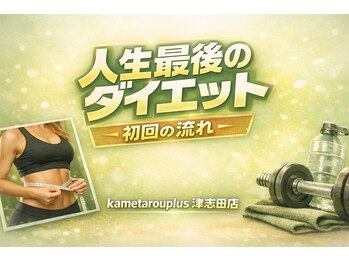 カメタロウプラス 津志田店(kametarouplus)/痩身美容ダイエット初回の流れ