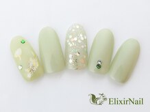 エリクサーネイル 池袋(Elixir Nail)/定額a シンプル/クーポン使用