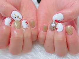 クリスマスネイル　三軒茶屋