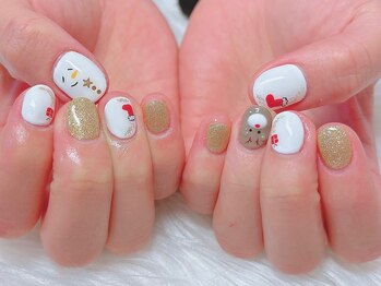 バーロ ビューティールーム(Balo Beauty Room)/クリスマスネイル　三軒茶屋
