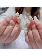 クイーンズビューティーサロン 新宿本店(Queen's beauty salon)/チップ長さ出しアートやり放題