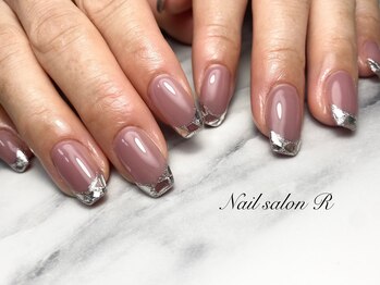 ネイルサロン アール(Nail salon R)/バーチャルガラスフレンチ