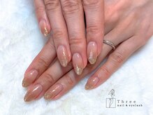 ネイルアンドまつげエクステ専門サロン スリー(THREE)/ブラウングラデーション