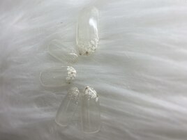 【春ネイル】お花ネイル