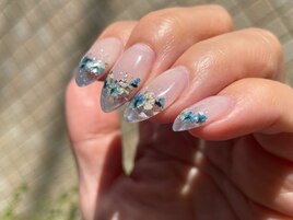 クリア感◎スカルプ長さ出し