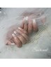 人気NO2【最新スカルプ/長さだし】アートやり放題コース(パラジェル)¥13900