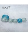 フットネイル：No.57