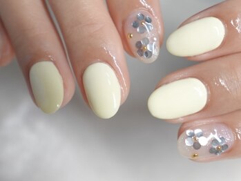 パステルイエロー×ホロアート