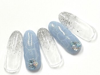 コルン/夏ネイル