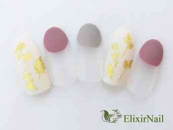 エリクサーネイル 池袋(Elixir Nail)/定額a シンプル/クーポン使用