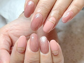 ネイルアンドまつげエクステ専門サロン スリー(THREE)/マグネットネイル