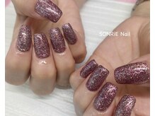 ソンリエ 青竹店(SONRiE)/ピンクブラウンラメ！