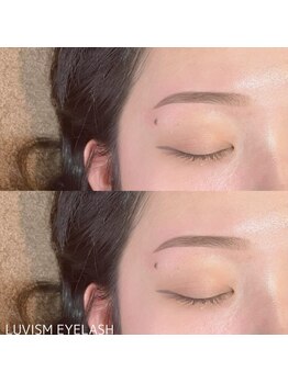 ラヴィズム アイラッシュ アンド ネイル (LUVISM)/アイブロウWAX★ 担当:時田