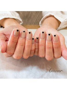 アムール(Amour)/ハートネイル♪