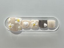 ジョアネイル(JOA Nail)/春/フラワー/ハート/パール