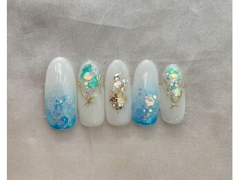 ナナズネイル 西小倉店(NANA's Nail)/8月定額ネイル