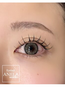 アネラ 仙台駅東口店(ANELA)/美眉スタイリング&マツエク120本