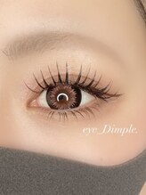 eyesalon Dimple./上下バサバサ♪でか目デザイン