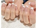 シンプルフレンチネイル