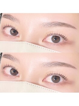 アイビー バイ ザ アイブロウ 横浜(iB by THE EYEBROW)の写真/しっかりマンツーマンで可愛すぎる目元へ♪満足いく仕上がりを約束！