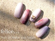 ネイルサロン フェリーチェ 東川口店(Felice)/【定額ネイル】¥7150