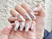 シシュ 姫路店(SyiSyu)/雪の結晶ネイル