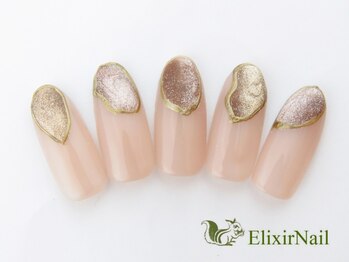 エリクサーネイル 池袋(Elixir Nail)/定額a シンプル/クーポン使用