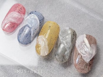 エムユーファイブネイル(MU5-nail)/【ジェル】MU5デザインコース