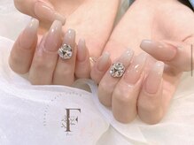フルゥ エビス(fl EBISU.)/グラデーション/ワンホンネイル