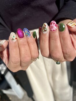 サラソージュ アチワ ネイル(SARA SO-JU ACHIWA NAIL)/メリクリ