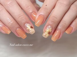 ひまわりネイル