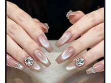 ピュアアンドリッチネイルサロン(Pure&Rich Nail Salon)/マグネットフレンチネイル