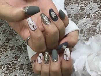 ネイルルーム 千美(room)の写真/【持ち込みデザインOK】こだわり派も大満足な仕上がり◎経験豊富なネイリストが貴方のやりたいを叶えます☆