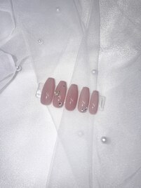 定額デザイン バタフライネイル