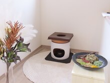 ビオルーチェ(bio luce)の雰囲気（よもぎ蒸しも隠れた人気メニューです★女性特有のお悩みにぜひ♪）