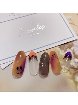 ハロウィンネイル