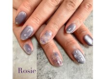 ロージィ(Rosie)/紫陽花ネイル