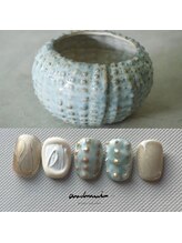 アンドムイ(and mui...)/ヴィンテージ　陶器ネイル