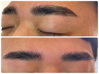 アイラッシュ ザクア(XAQUA)/メンズアイブロウ＋眉パーマ